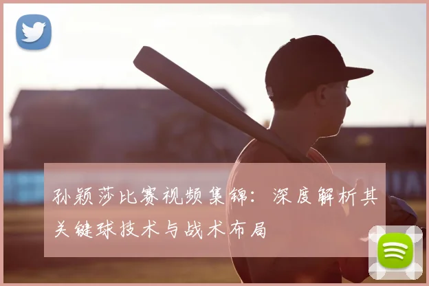孙颖莎比赛视频集锦:深度解析其关键球技术与战术布局
