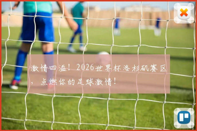 激情四溢！2026世界杯洛杉矶赛区，点燃你的足球激情！
